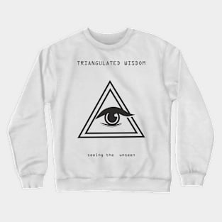 Triangulated Wisdom Crewneck Sweatshirt